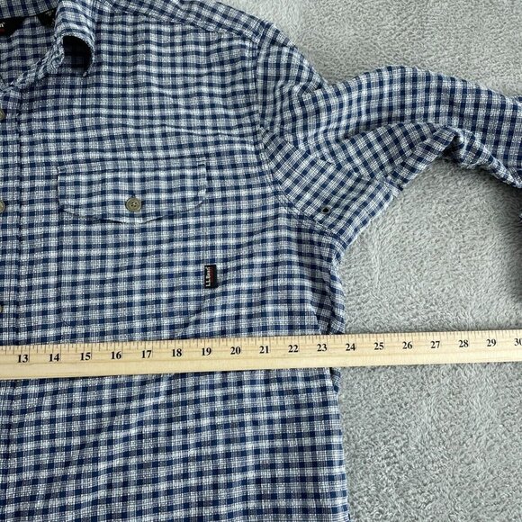 L.L. Bean Mens Regular Fit Long Sleeve Checkered Shirt Size Large  2966 - Picture 5 of 8